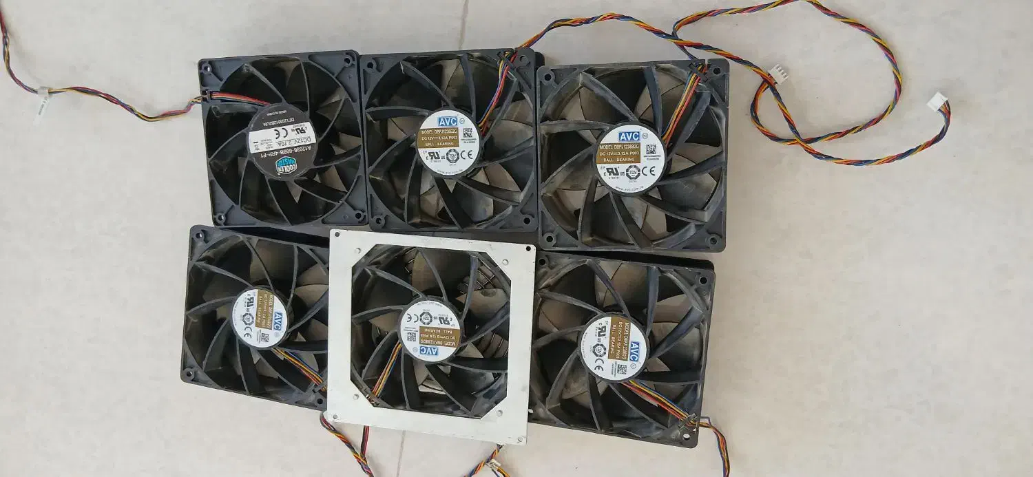 فن حلزونی و فن ماینر|قطعات و لوازم جانبی رایانه|کرمانشاه, |دیوار