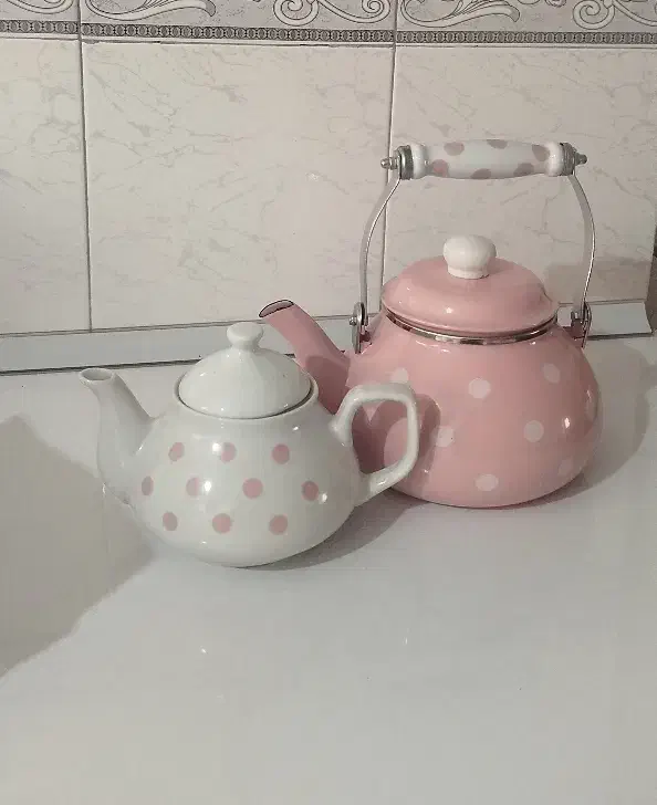 کتری قوری لعابی|قوری، کتری، قهوهساز دستی|رباطکریم, رباطکریم|دیوار