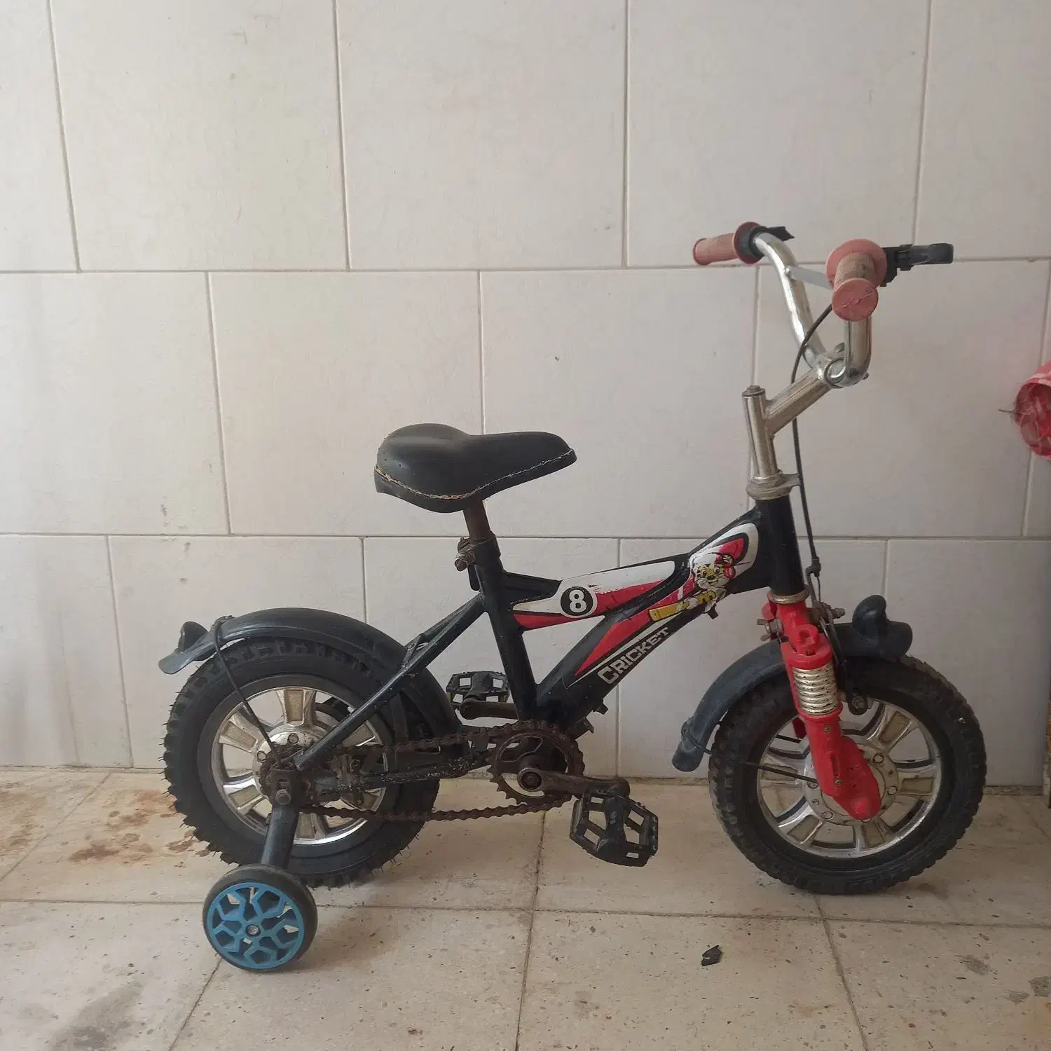دوچرخه ۱۲ سالم و تمیز|دوچرخه، اسکیت، اسکوتر|مشکیندشت, |دیوار