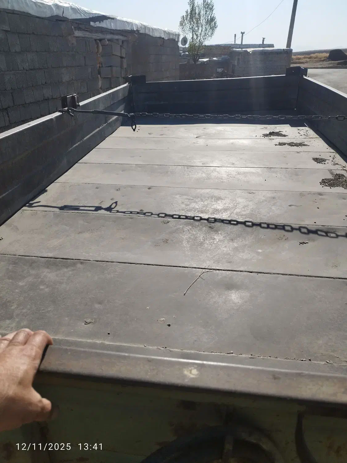 تریلی چهارچرخ جکدار|ماشینآلات صنعتی|کرفتو, |دیوار