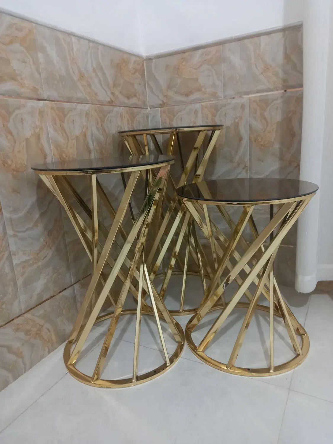 میز ۳ تیکه|مبلمان خانگی و میز عسلی|رفسنجان, |دیوار