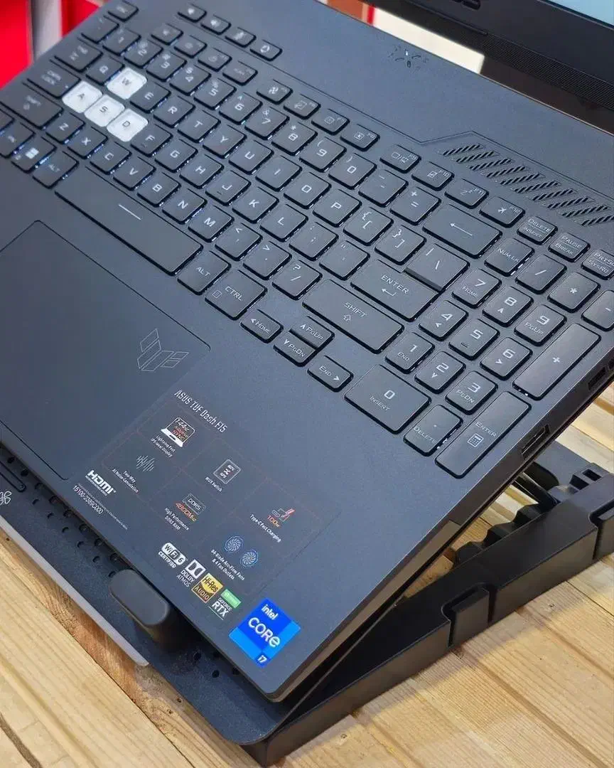لپتاپ گیمینگ ایسوس ASUS TUF Gaming fx517ze|رایانه همراه|اصفهان, سپاهان‌شهر|دیوار