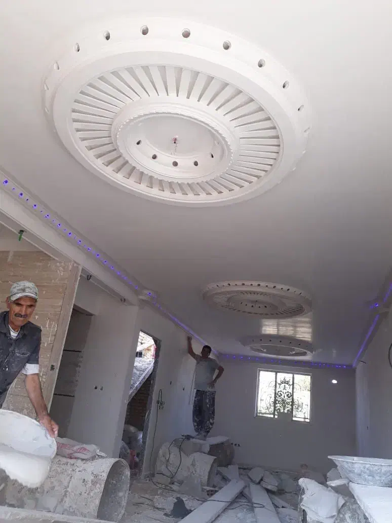 تخریب کامل،برش آسفالت پشت بام با کاتر،گچکاری|خدمات پیشه و مهارت|کنگاور, |دیوار