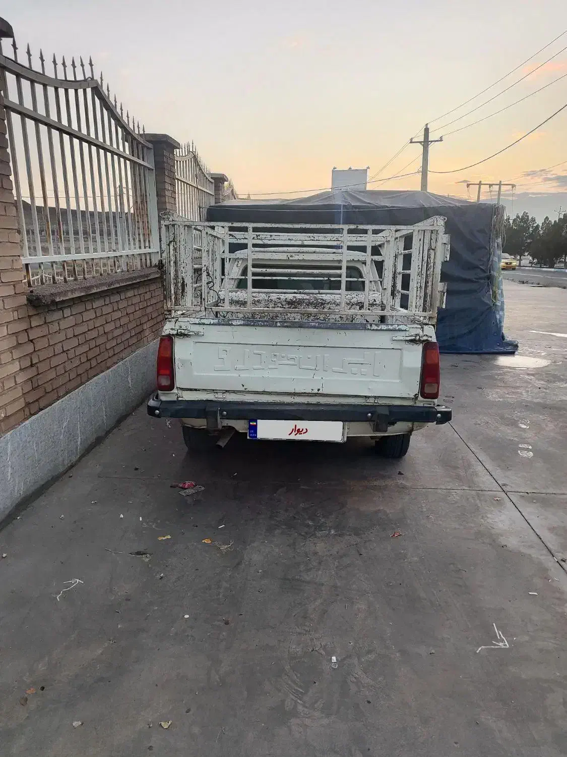 پیکان وانت دوگانه سوز کارخانه تمام رنگ|خودرو سواری و وانت|میانه, |دیوار