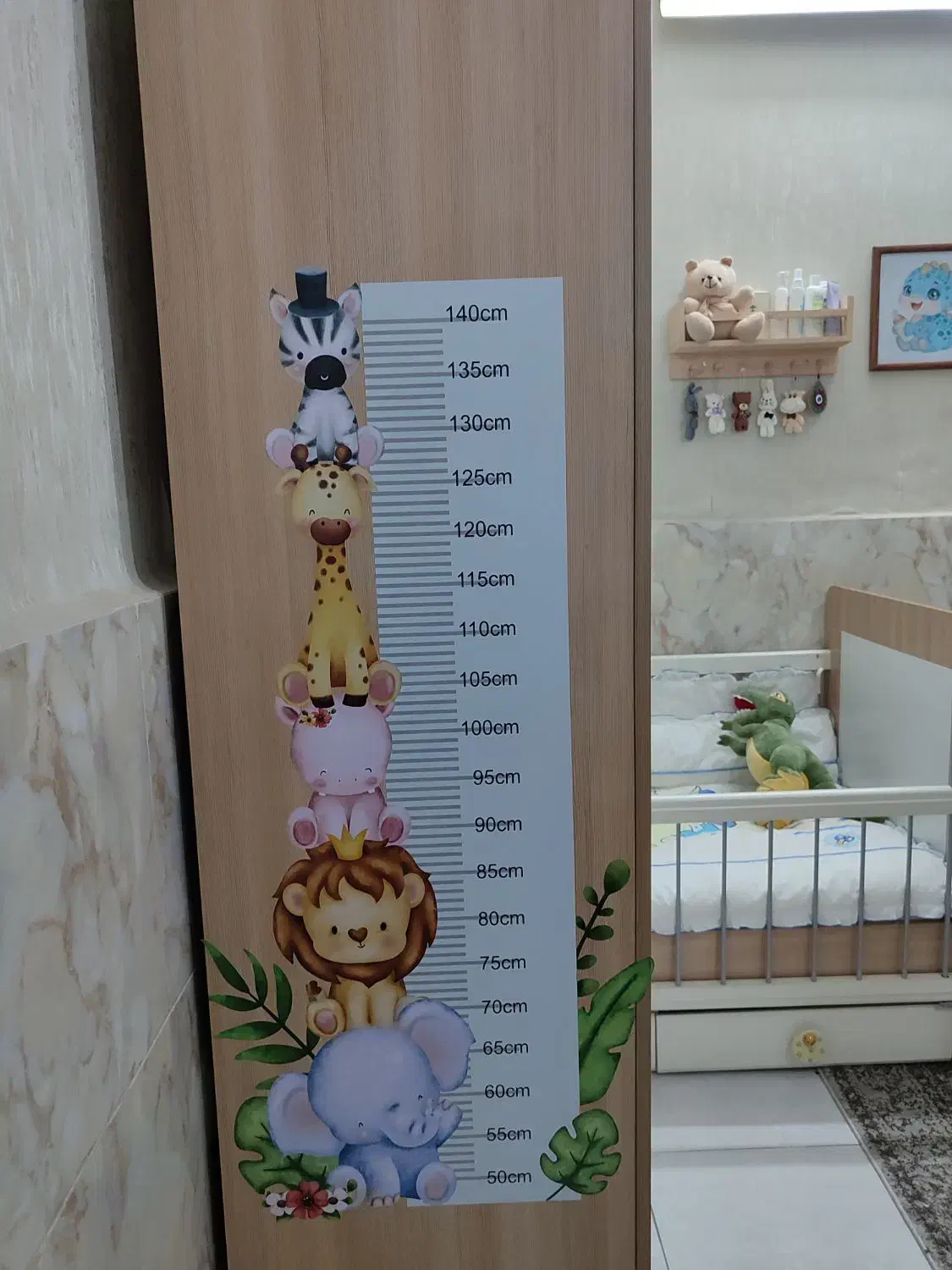 سرویس خواب و کمد نوزاد برای سیسمونی|تخت و سرویس خواب|ورامین, ورامین|دیوار