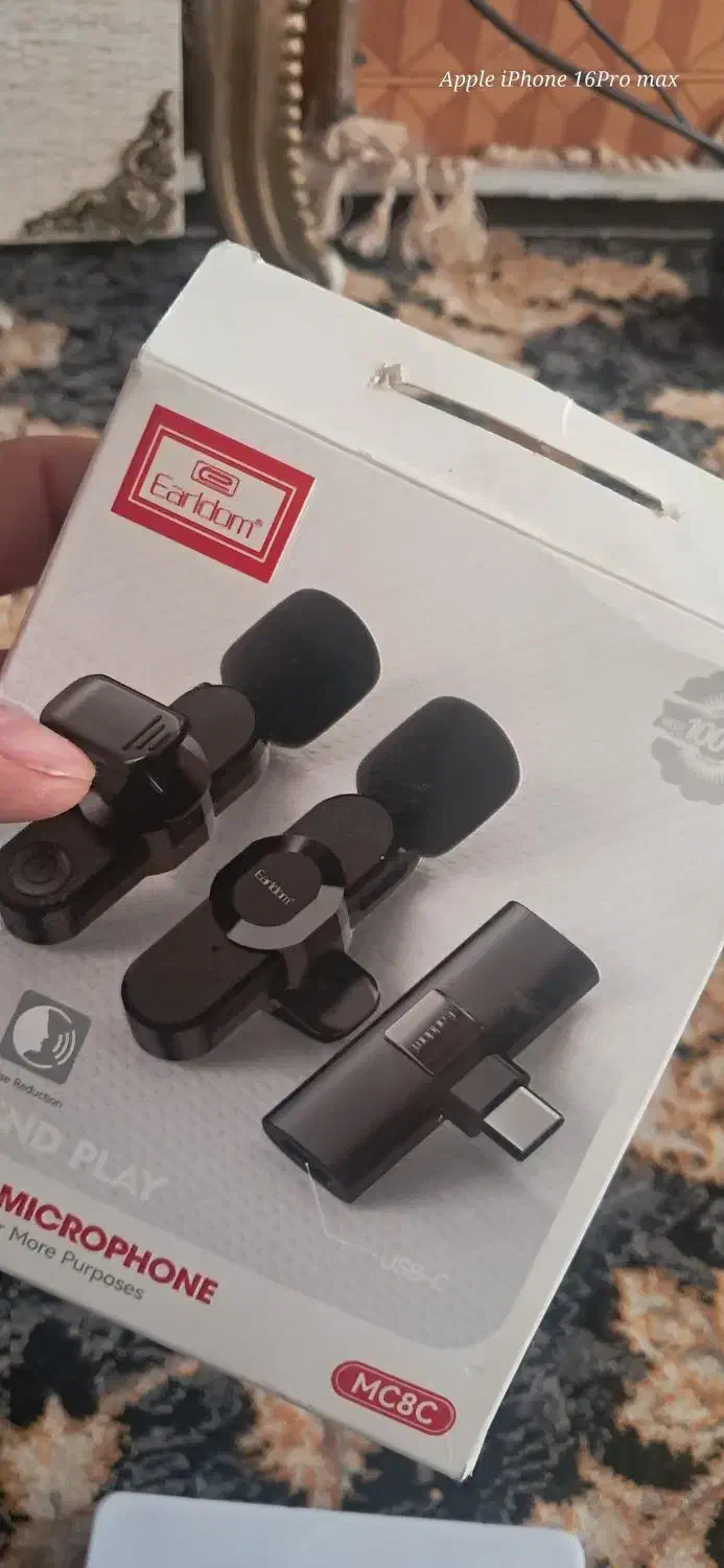 میکروفن بی سیم|لوازم جانبی موبایل و تبلت|الیگودرز, |دیوار