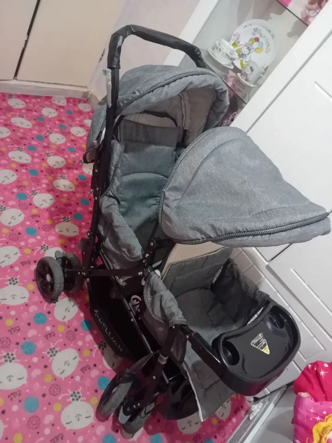 کالسکه دوقلو کار کرده|کالسکه و لوازم جانبی|چهاردانگه (تهران), |دیوار