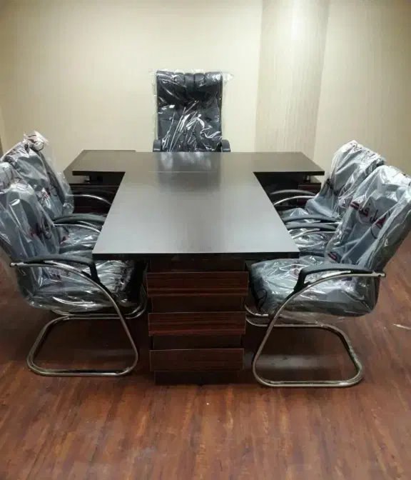 میز کنفرانس پایه باکسی مدیریت صندلی اداری|مبلمان اداری|رشت, پیرکلاچای|دیوار