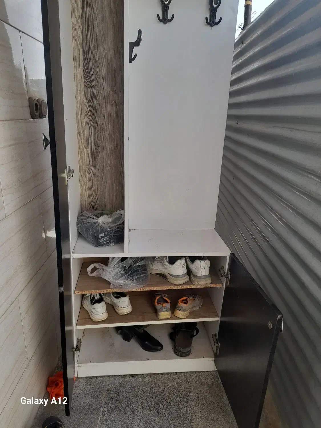 جاکفشی سفید مشکی|جاکفشی، کمد، دراور|سبزوار, جهاد کشاورزی|دیوار