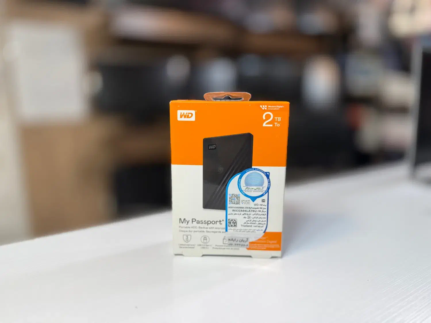 هارد اکسترنال ۲ ترابایت وسترن دیجیتال آکبند WD|قطعات و لوازم جانبی رایانه|خرمآباد, |دیوار