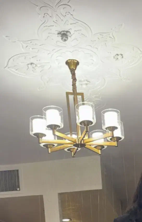 لوستر|لوستر و چراغ آویز|تهران, حکمت|دیوار