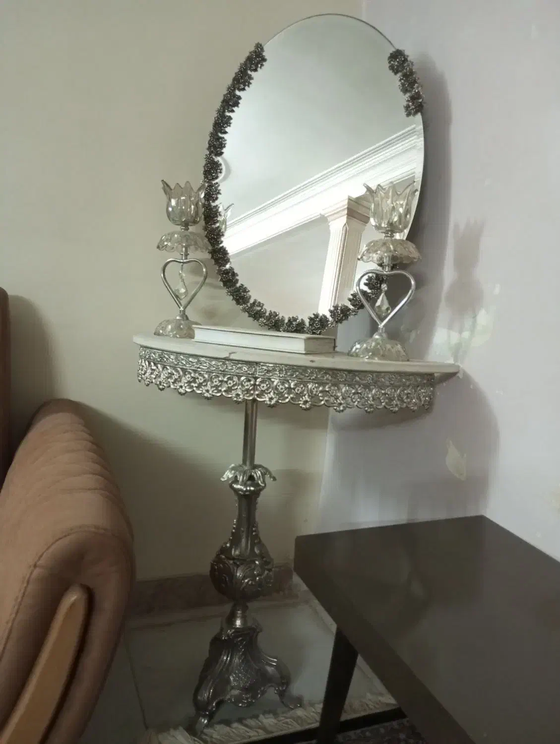 آینه و شمعدان|آینه|مشهد, رسالت|دیوار