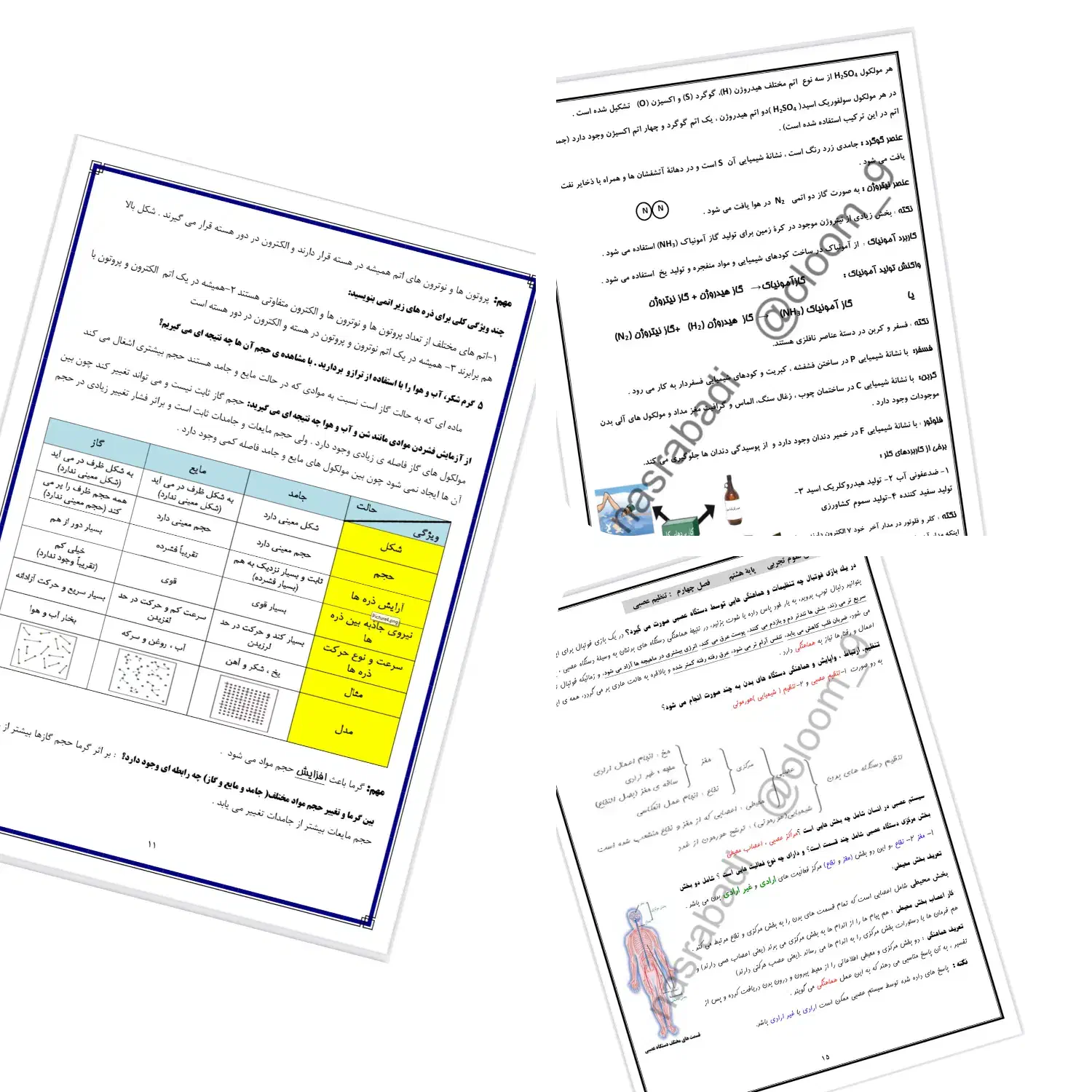 جمع‌بندی علوم ویژه امتحانات دی ‌ماه|خدمات آموزشی|تهران, ازگل|دیوار