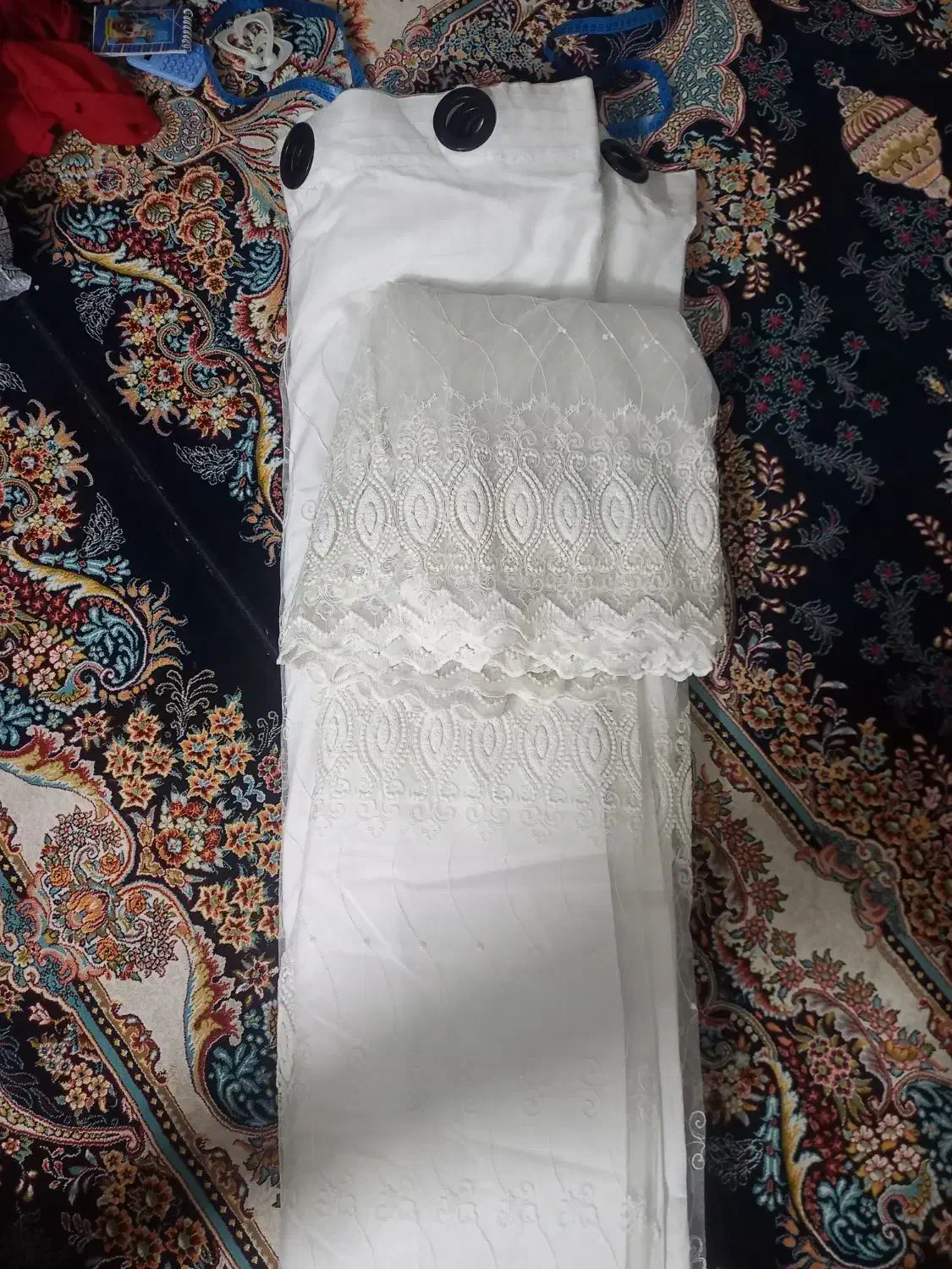 پرده|پرده، رانر، رومیزی|قم, زنبیل آباد|دیوار