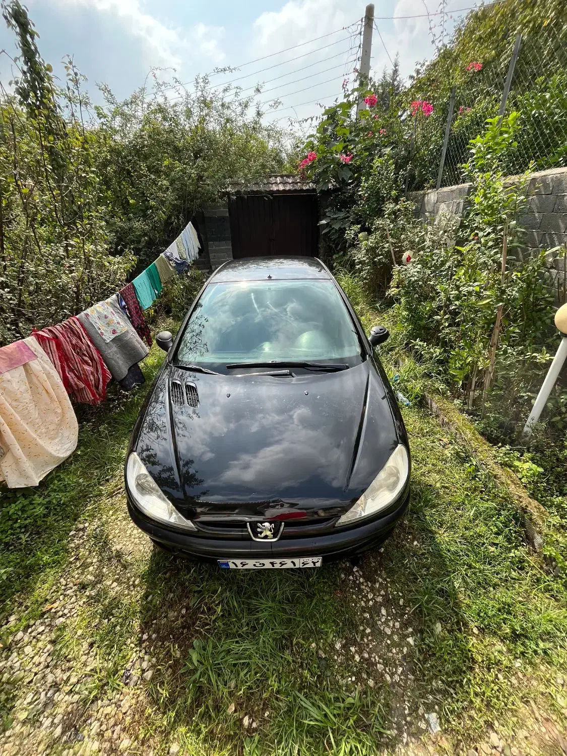 ۲۰۶تیپ۲مشکی استثنایی|خودرو سواری و وانت|ساری, |دیوار