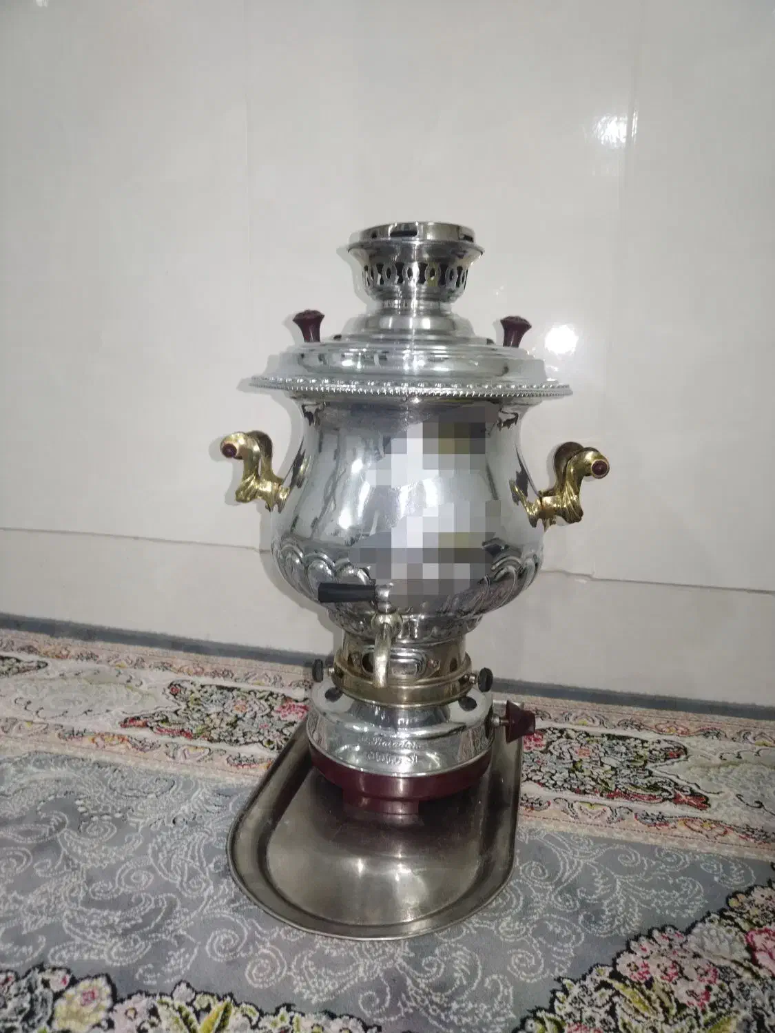 سماور گازی|سماور، چای‌ساز، قهوه‌ساز|قم, نخودی|دیوار