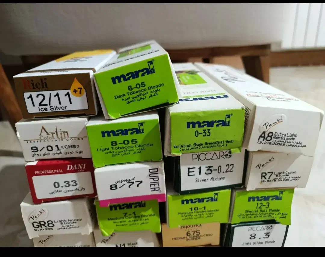رنگ مو تاریخ دار تا سال ۱۴۰۷|آرایشی، بهداشتی، درمانی|تهران, شهرک خرازی|دیوار