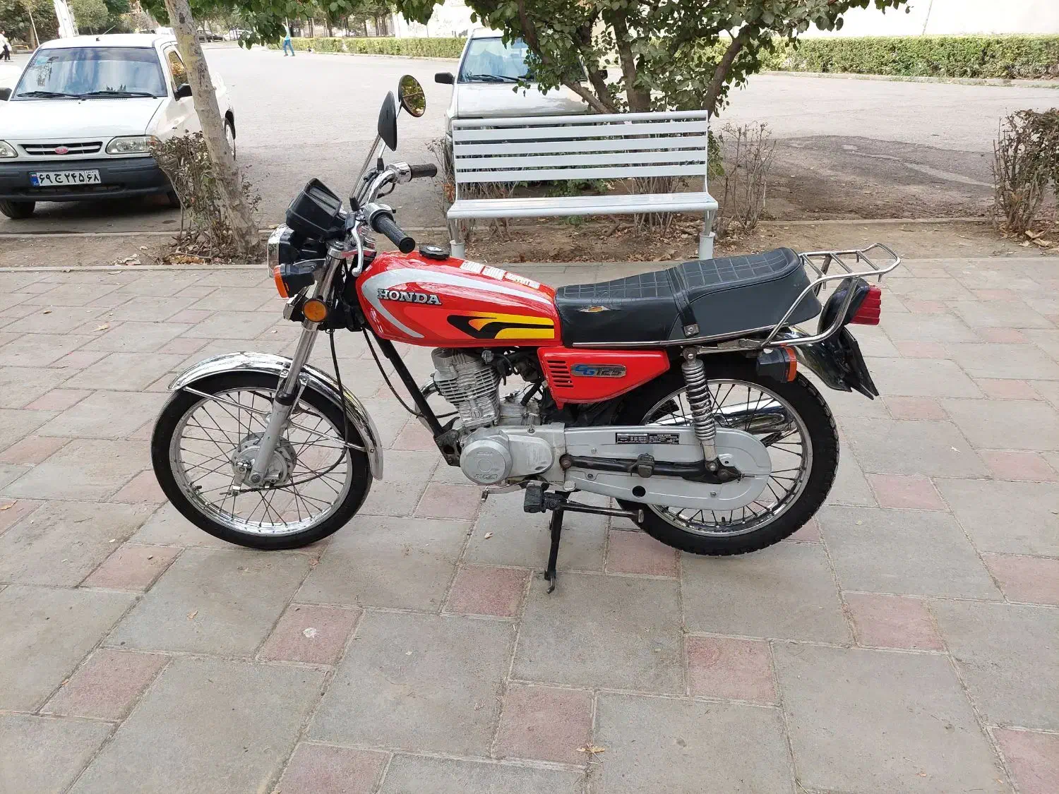 هوندا ۹۳  سالم|موتورسیکلت|کرج, حیدرآباد|دیوار