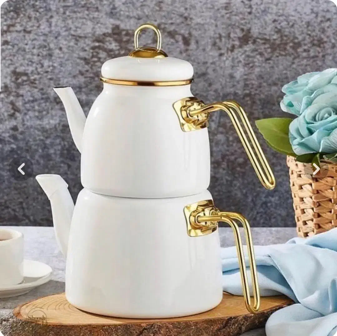 کتری قوری لعابی|قوری، کتری، قهوه‌ساز دستی|شهریار, شهرک امیریه|دیوار