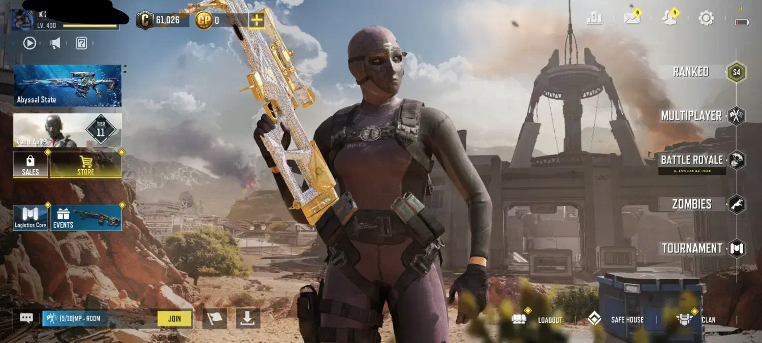 اکانت کالاف لول 400|کنسول، بازی ویدئویی و آنلاین|رشت, پیرسرا|دیوار