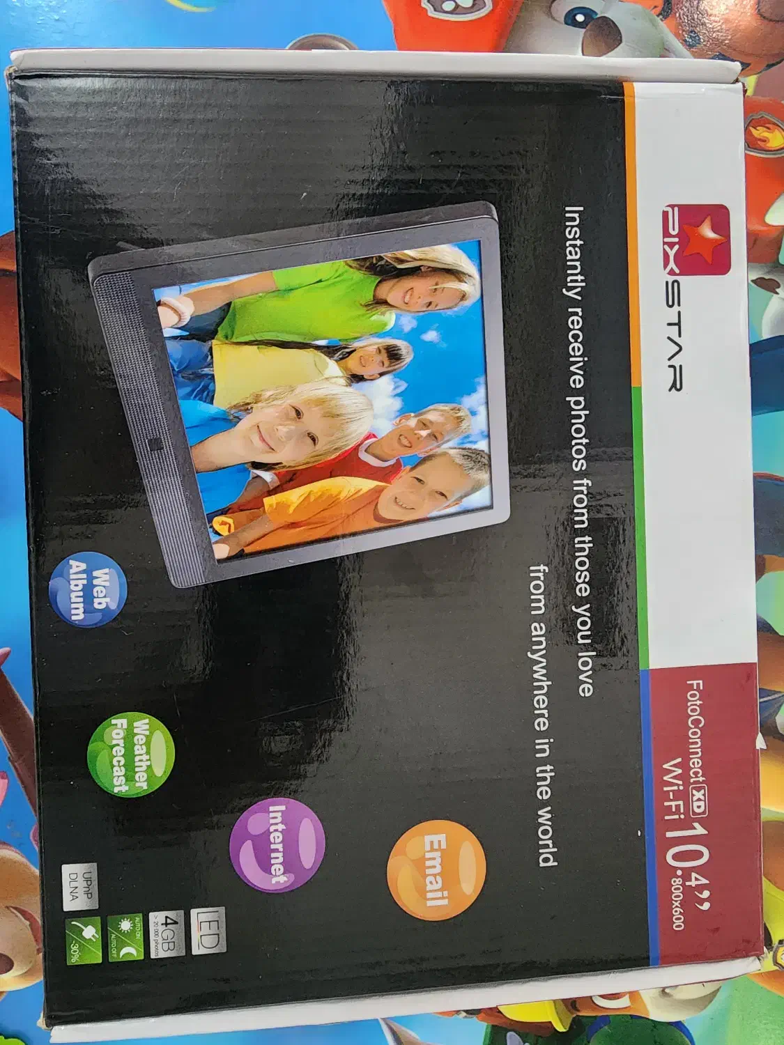 قاب عکس دیجیتال ۱۰ اینچ همراه ریموت کنترل|صوتی و تصویری|رشت, فرزانه|دیوار