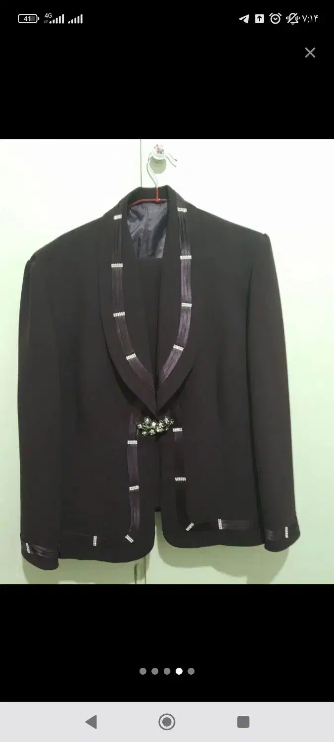 کت دامن مجلسی در حد نو|لباس|تویسرکان, |دیوار