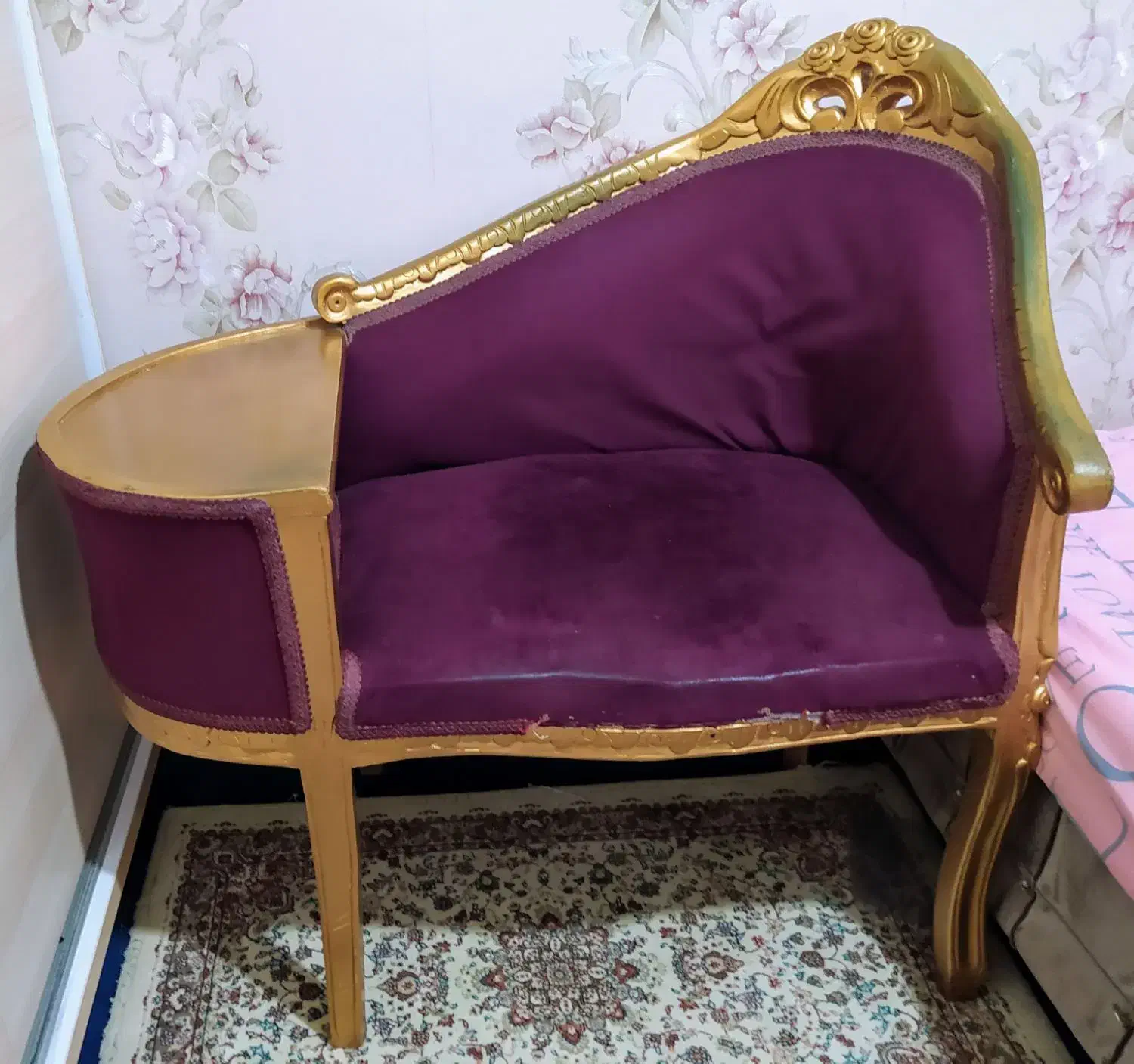 یک مبل 6 نفره و 1 میز تلفن|مبلمان خانگی و میز عسلی|ورامین, ورامین|دیوار