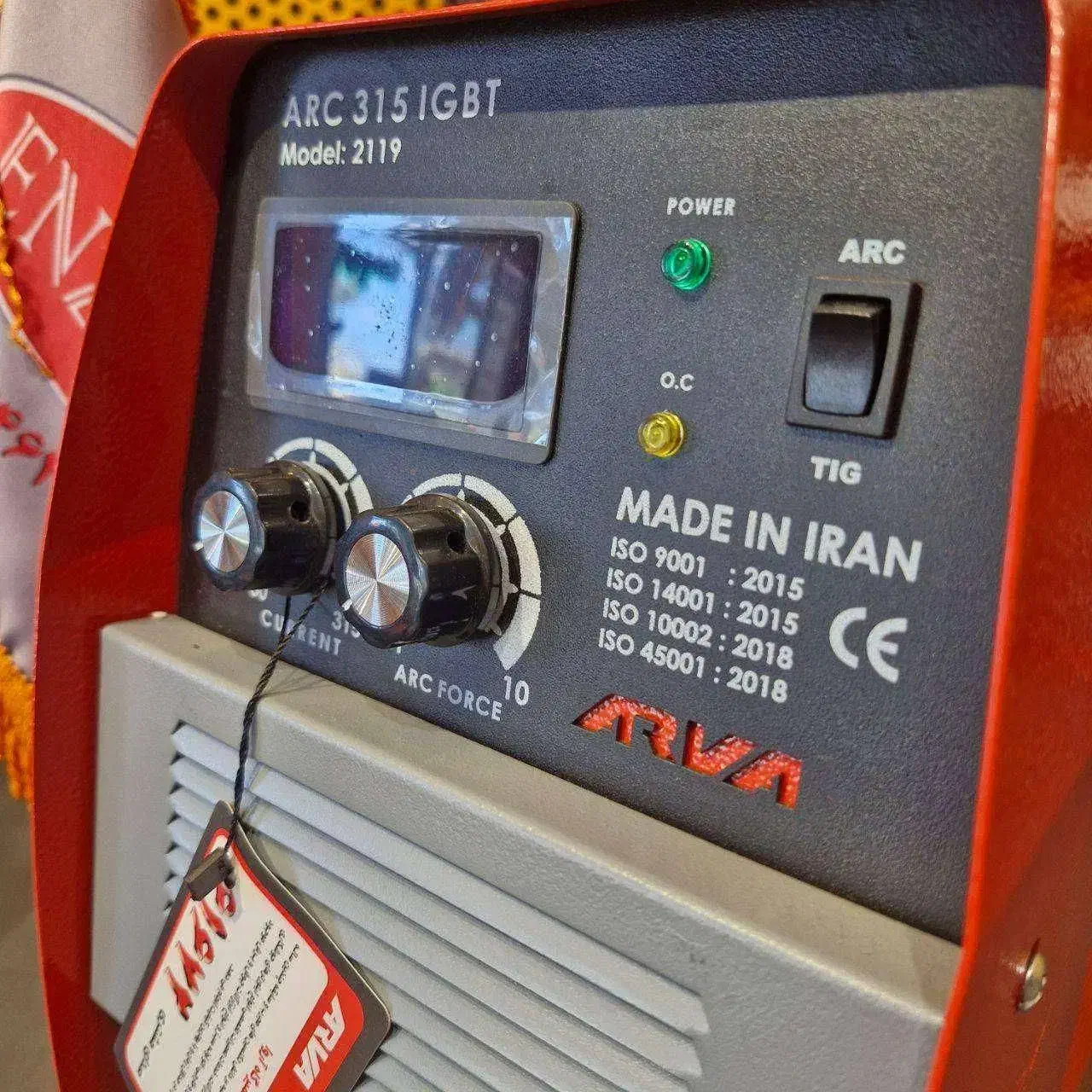 دستگاه جوش 315 آمپر آروا مدل 2119 (IGBT) باضمانت|ماشین‌آلات صنعتی|مشهد, توس (بلوار توس)|دیوار