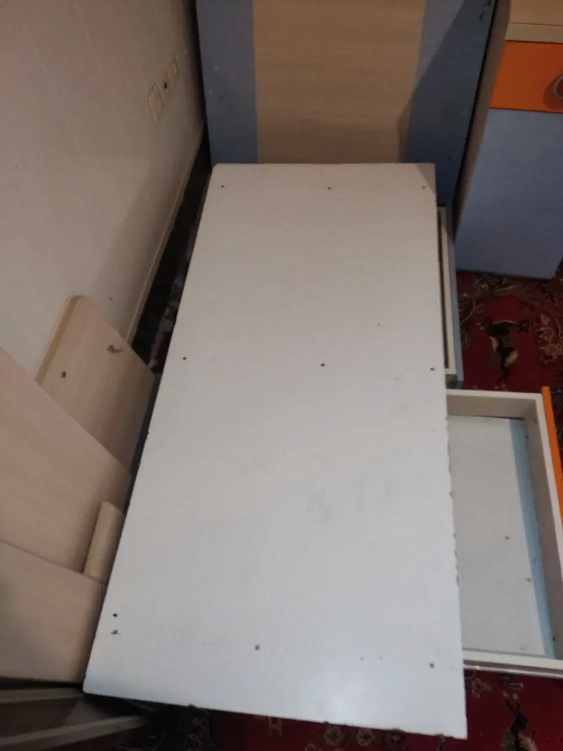 تخت خواب نوجوان/بدون تشک|تخت و صندلی بچه|آران و بیدگل, |دیوار