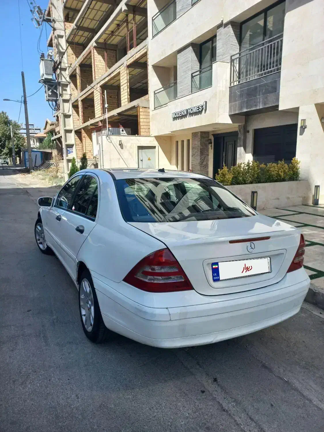 فروش بنز سی c240 دنده ای سفید مدل2002|خودرو سواری و وانت|تهران, طرشت|دیوار