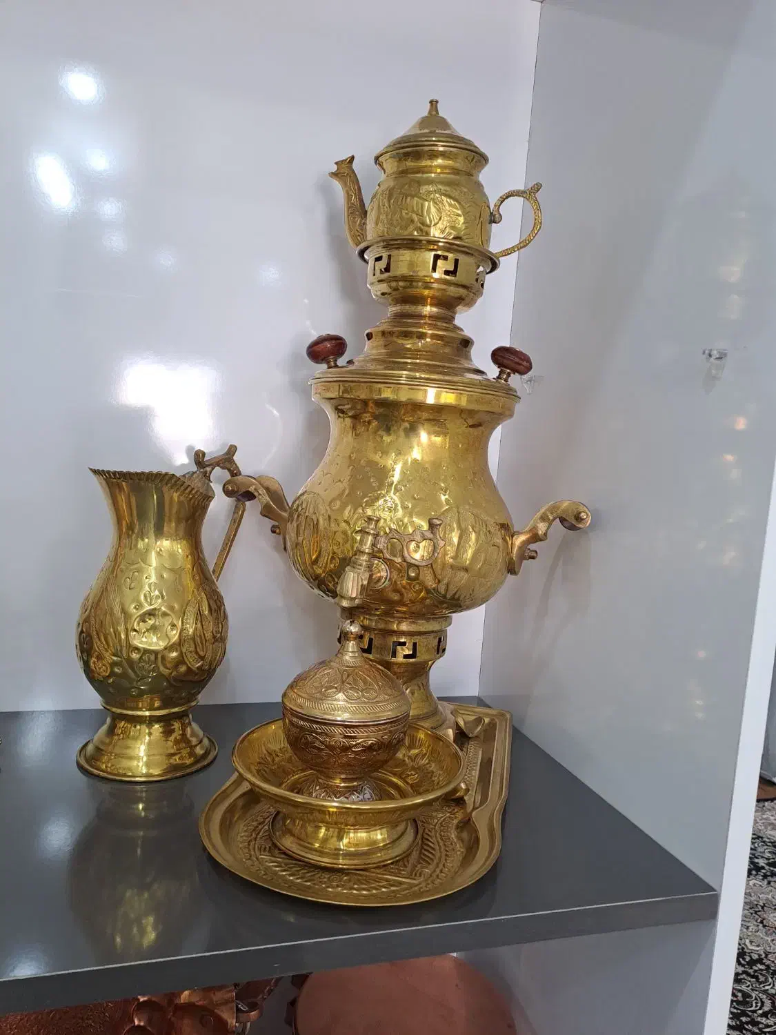 سماور ذغالی|سماور، چای‌ساز، قهوه‌ساز|سبزوار, شرق کال جنوبی (شمس آبادی)|دیوار