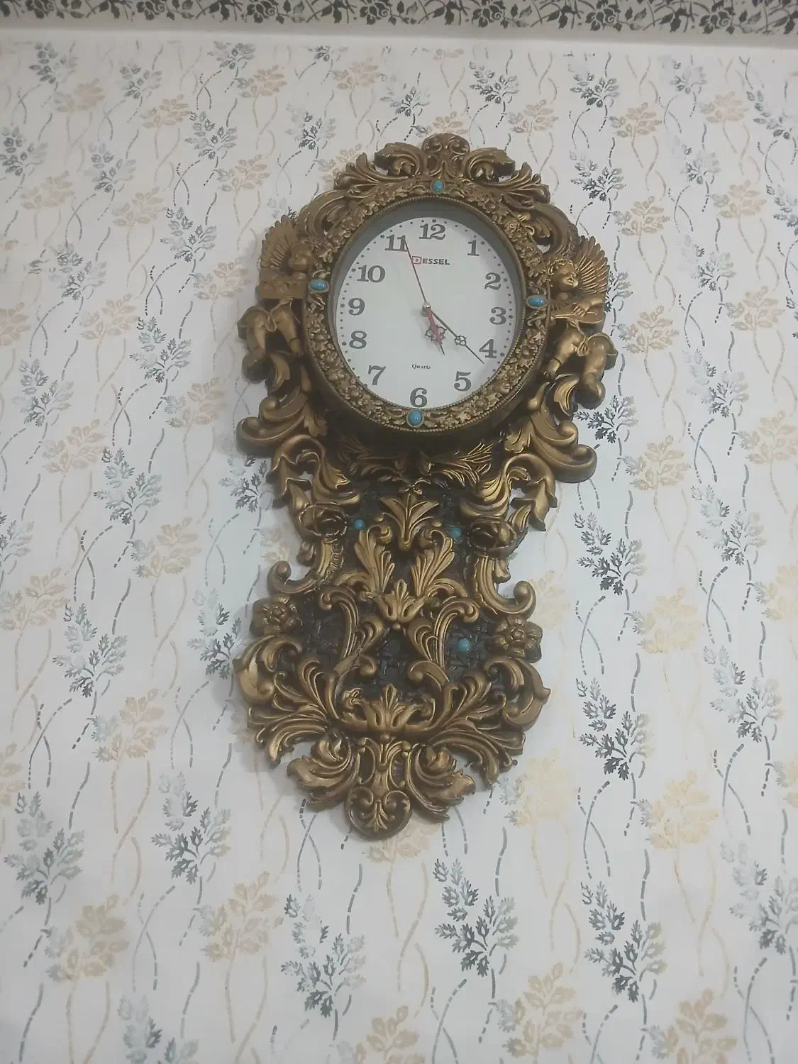 ساعت تمیز سالم|ساعت دیواری و تزئینی|گلپایگان, |دیوار