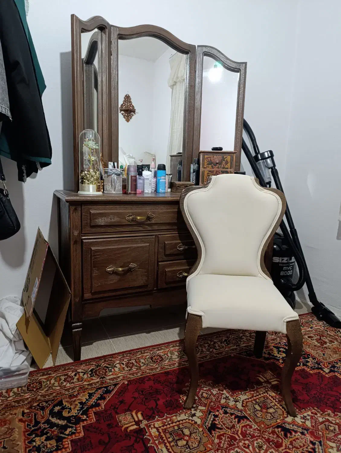 میز آرایش تمام چوب|مبلمان خانگی و میز عسلی|پردیس, فاز ۹|دیوار