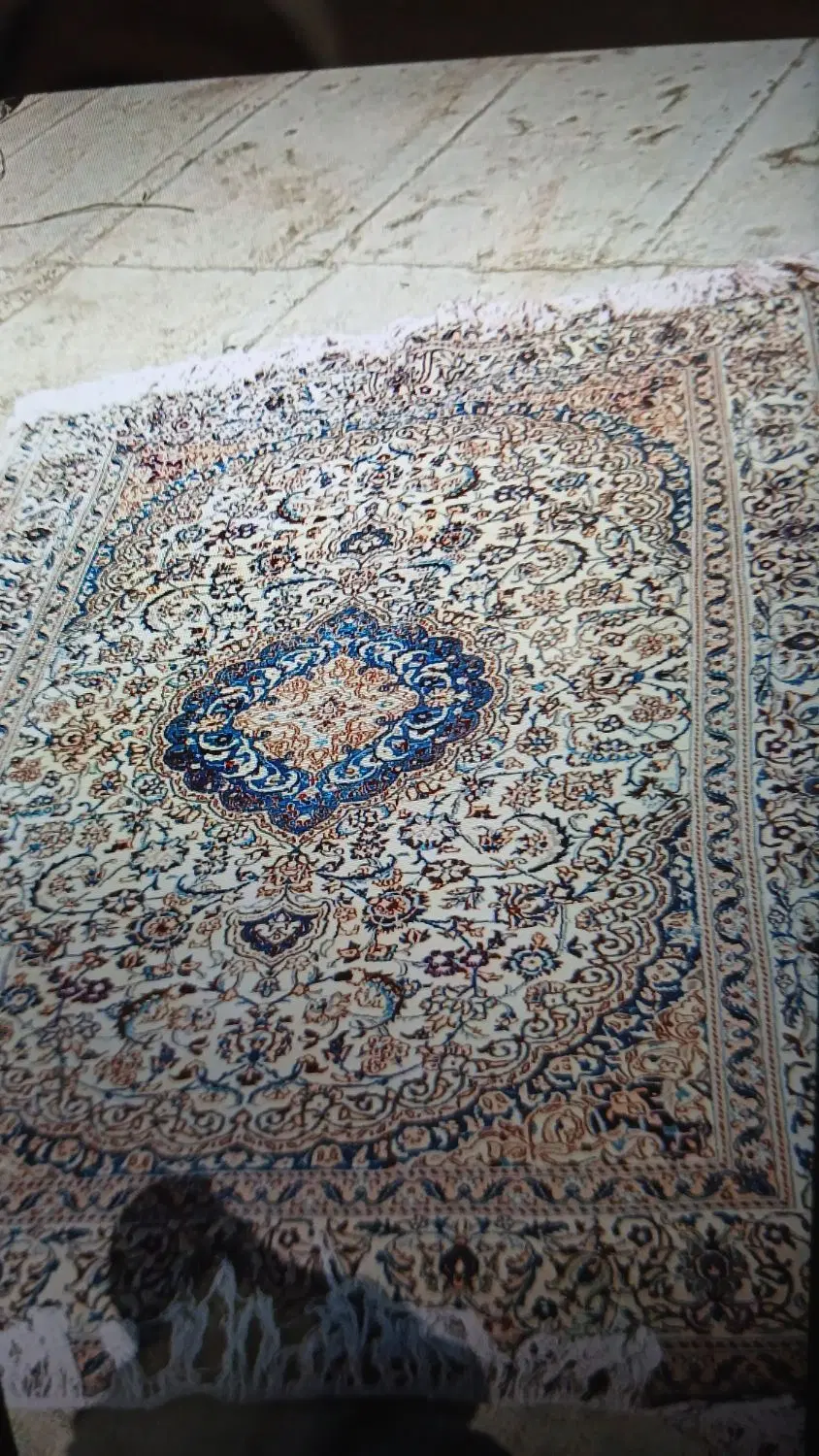 دو عدد فرش دست بافت شش متری و دوازده متری|فرش|تهران, حسینآباد|دیوار