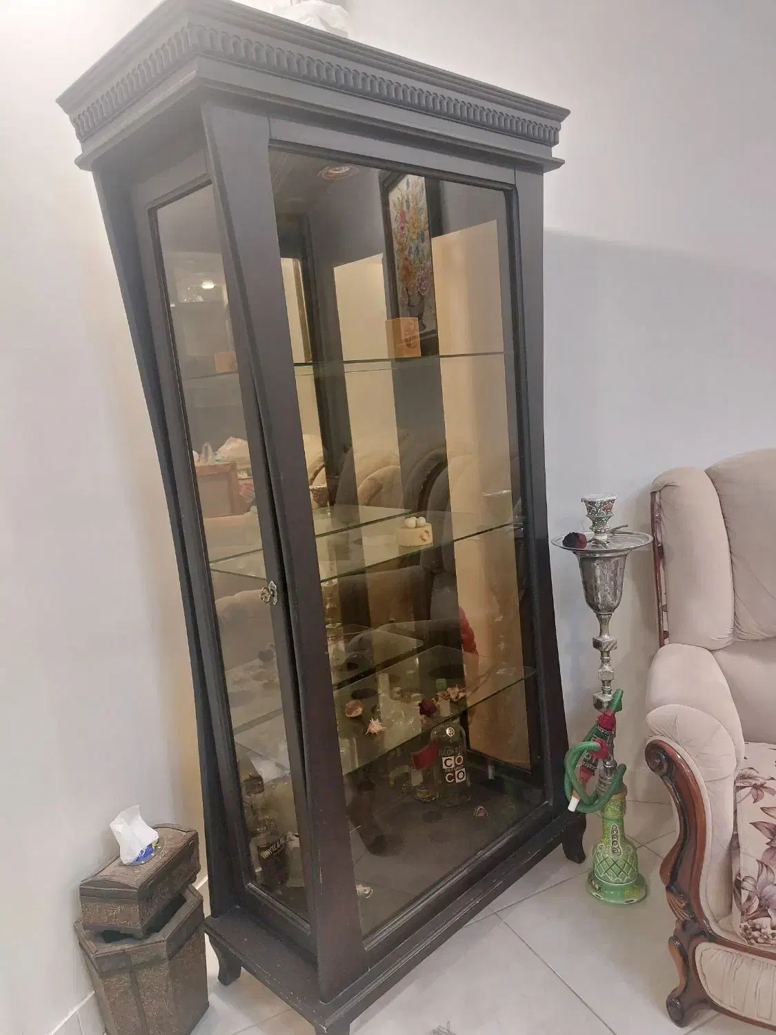 ویترین چوبی|بوفه، ویترین، کنسول|تهران, بهداشت|دیوار