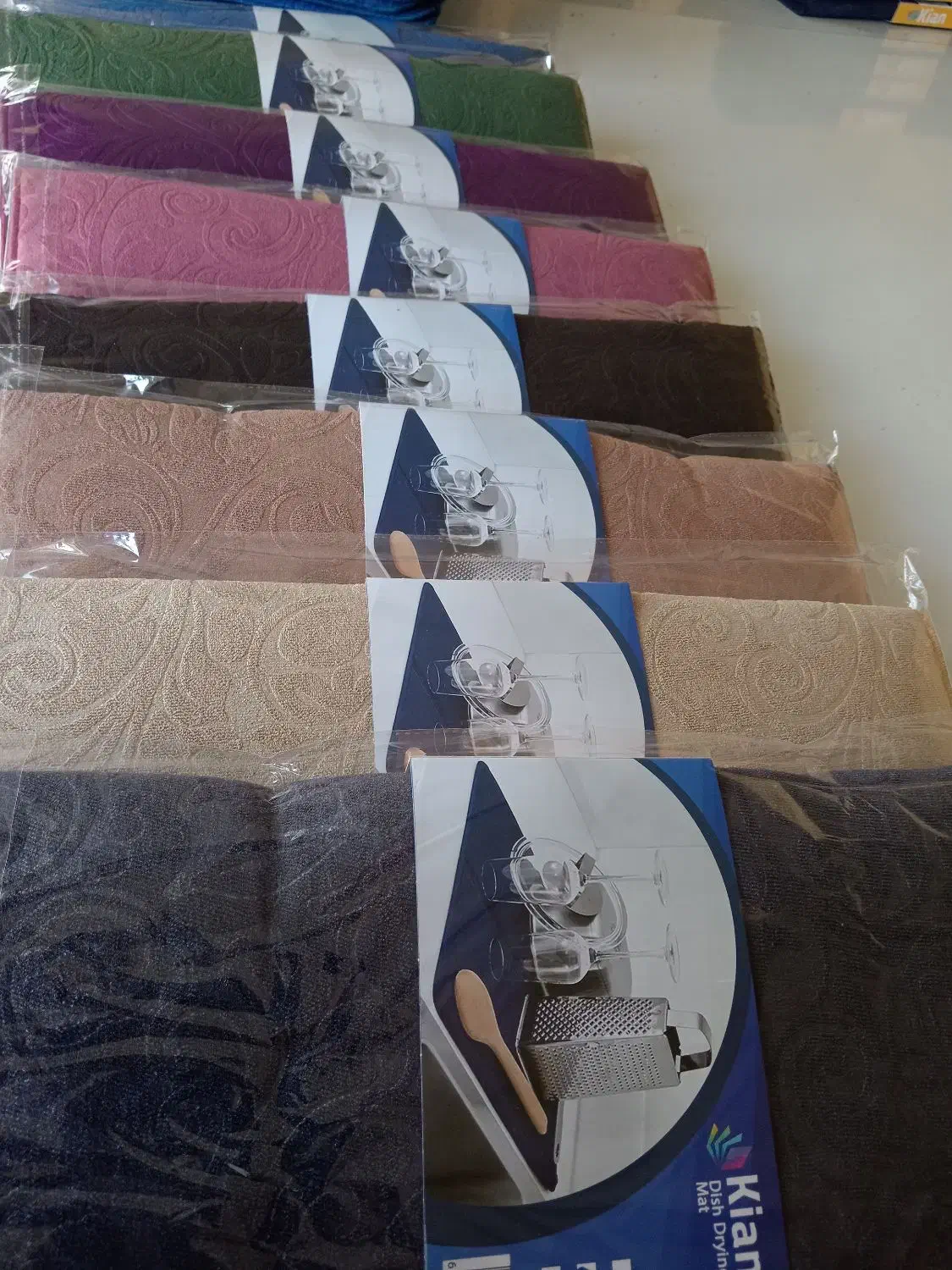 نمگیر ظروف کنار سینک|سفره، حوله، دستمال آشپزخانه|اصفهان, مسجد مصلی|دیوار