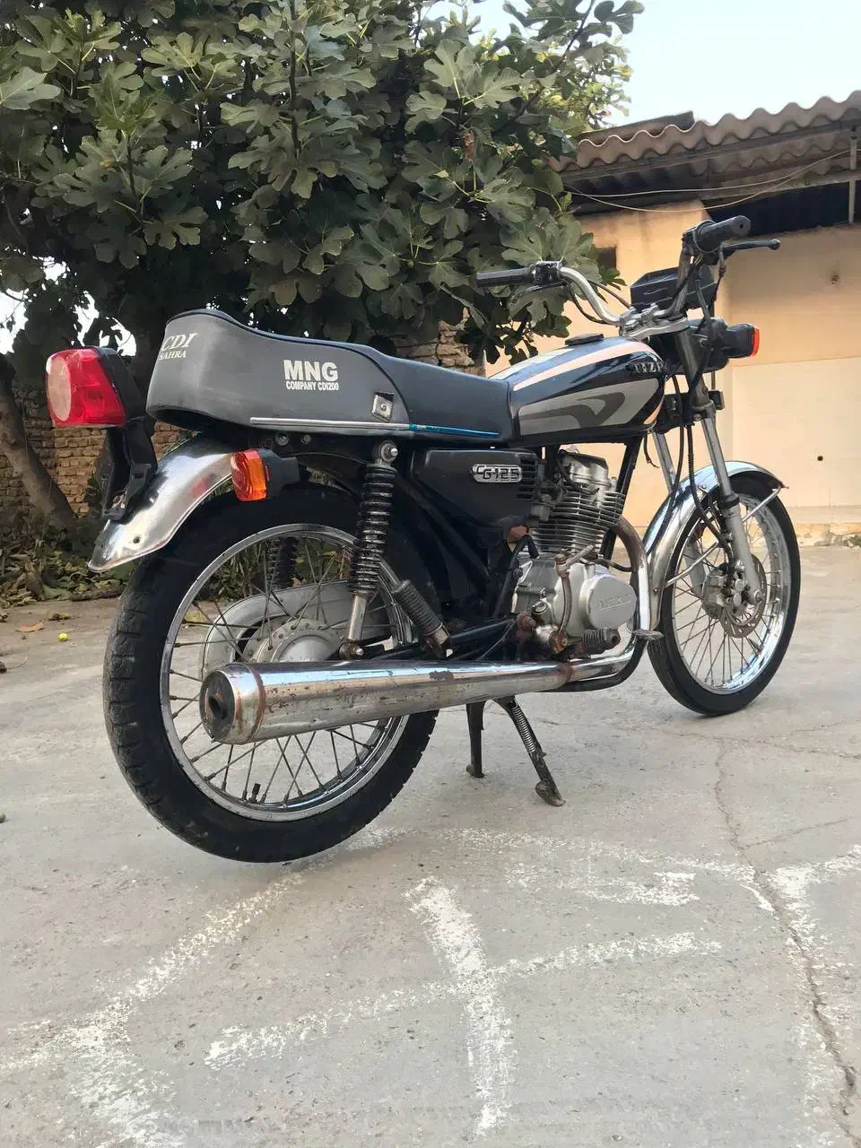 موتور ۱۲۵ مزایده دیسکی|موتورسیکلت|گمیشان, |دیوار