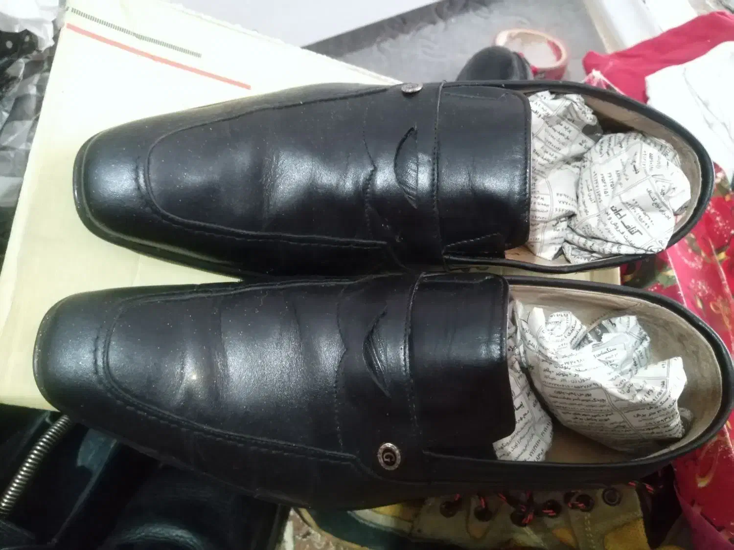 کفش های مشکی مردانه|کیف، کفش، کمربند|احمدآبادمستوفی, |دیوار