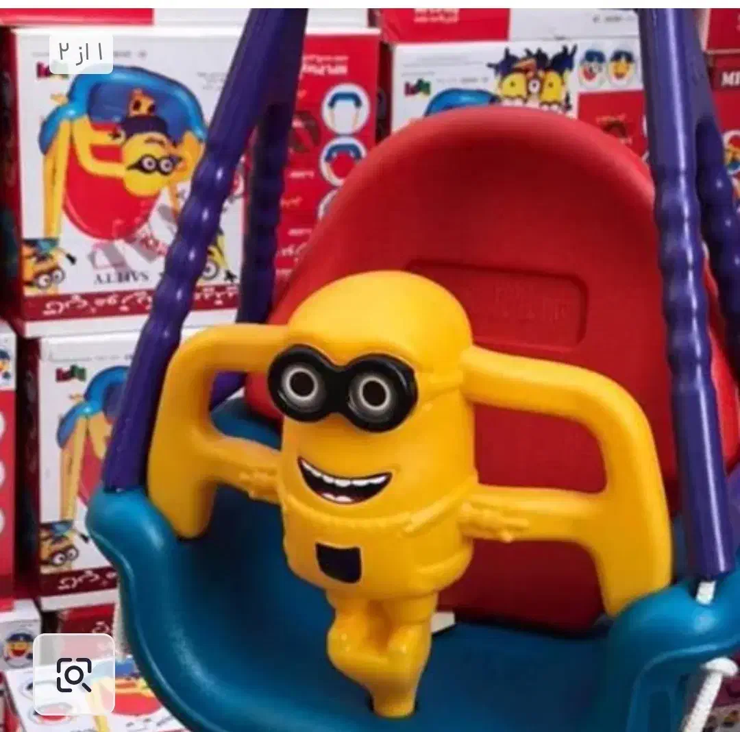 تاب بازی موزیکال دار مینیون|اسباب‌بازی بچه|کازرون, |دیوار