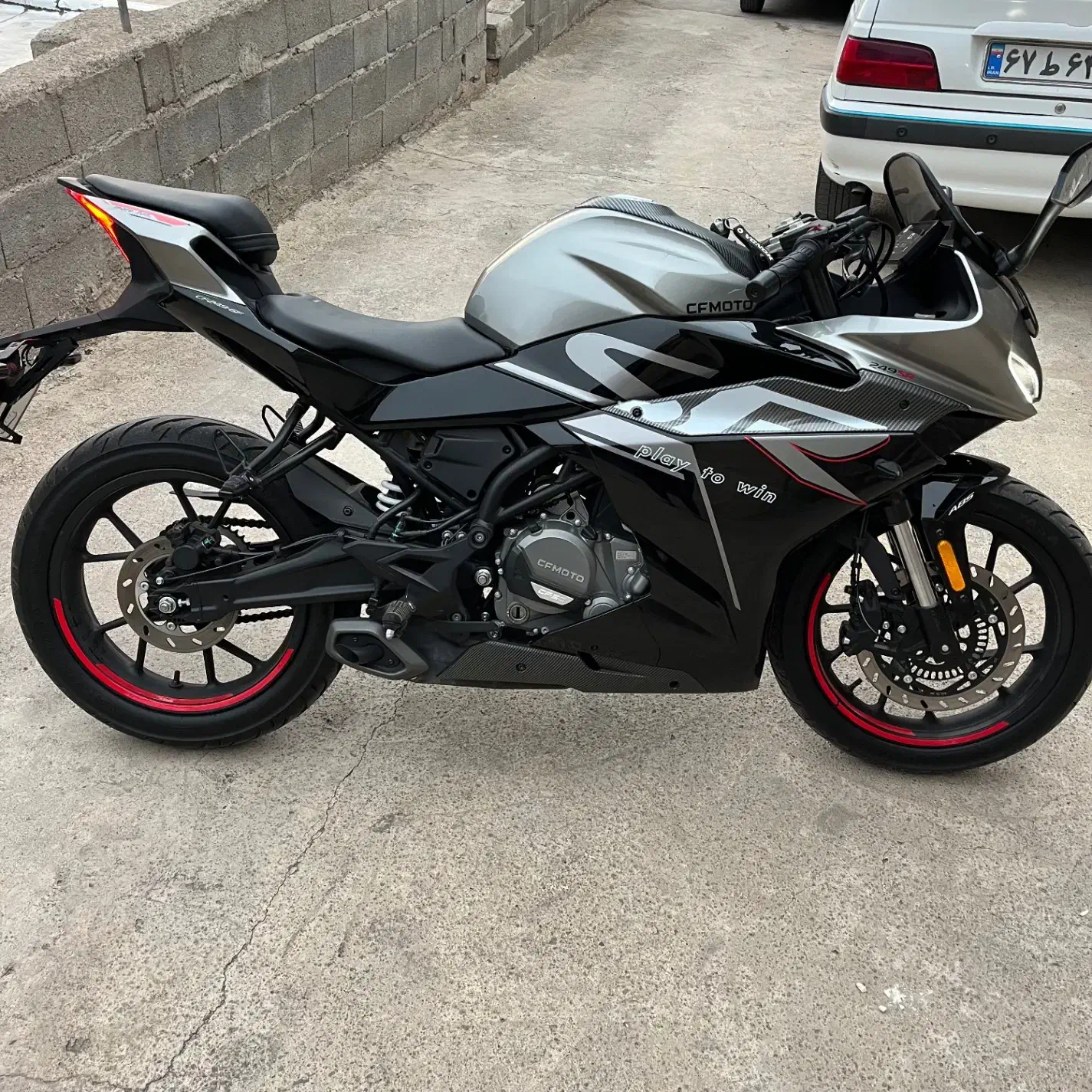 Cf250sr|موتورسیکلت|رشت, باهنر|دیوار