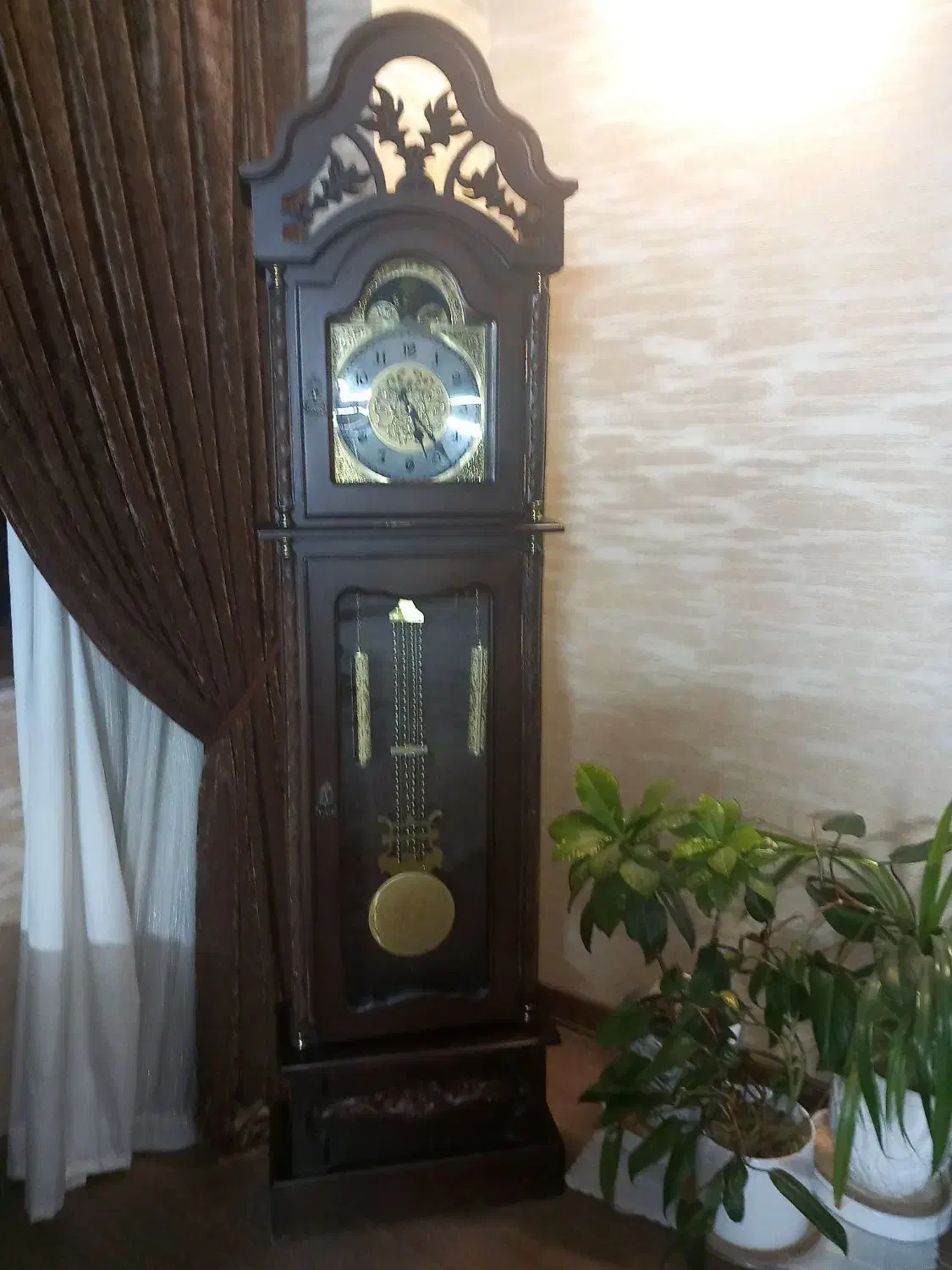 ساعت ایستاده چوبی زنگدار|ساعت دیواری و تزئینی|اصفهان, آهنگران|دیوار