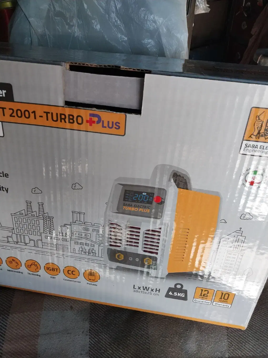 فروش دستگاه،جوش صبا۲۰۰امپر نونو داخل کارتن|ابزارآلات|ابهر, |دیوار