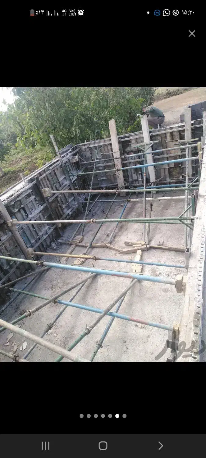 اجرای استخر وسقف.فنداسیون بابهترین کیفیت|خدمات پیشه و مهارت|دزفول, |دیوار