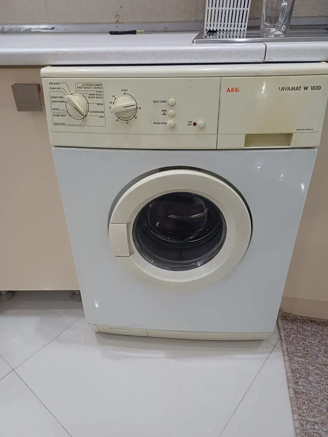 ماشین لباسشویی AEG|ماشین لباسشویی و خشک‌کن لباس|مشهد, ویلاشهر|دیوار