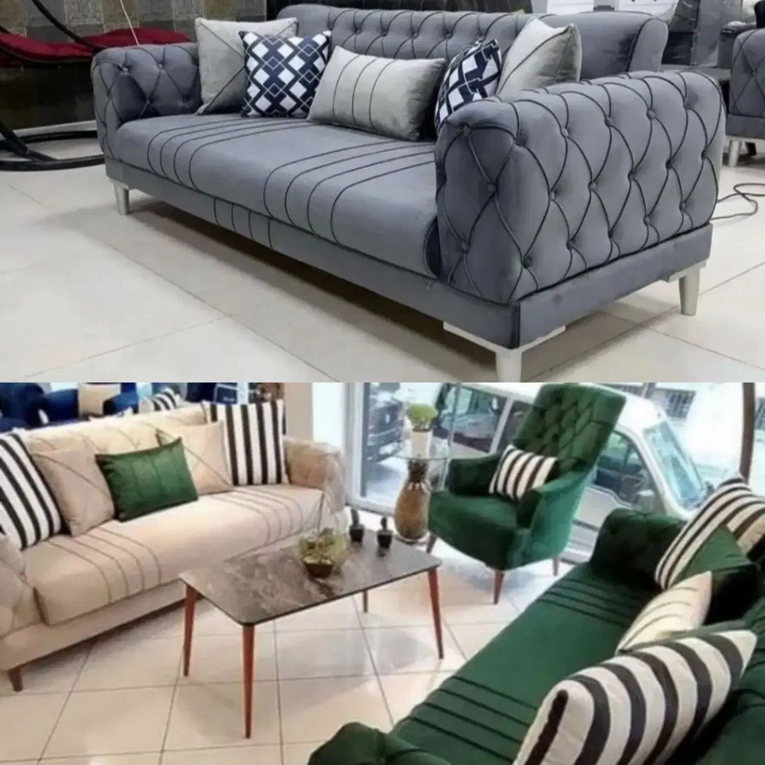 تولیدی مبل راحتی ۸ نفره مدل کنکاک کد ۵۱۹۰|مبلمان خانگی و میز عسلی|تبریز, |دیوار