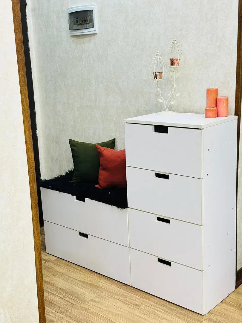 کمد جا کفشی ساده و مینیمال|جاکفشی، کمد، دراور|فولادشهر, B4|دیوار