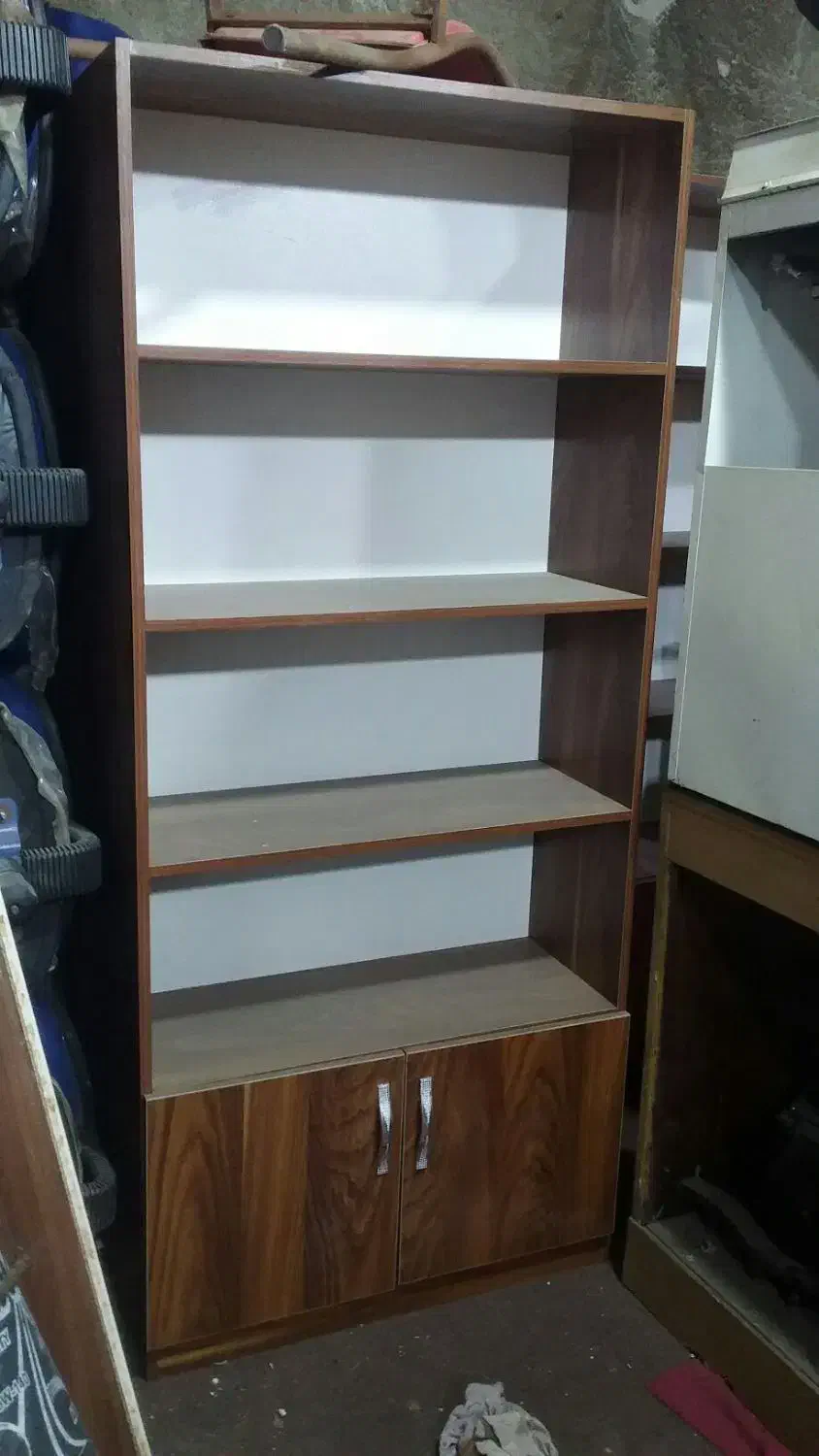 کتابخانه|کتابخانه، شلف، قفسه‌های دیواری|میاندوآب, |دیوار