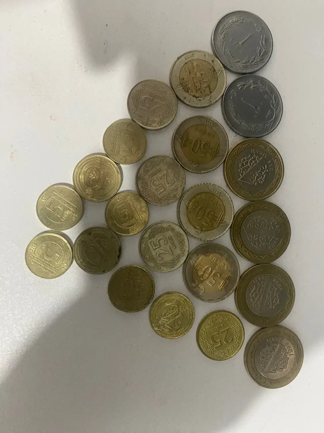 سکه های ترکیه|کلکسیون سکه، تمبر، اسکناس|هشتگرد, هشتگرد قدیم|دیوار