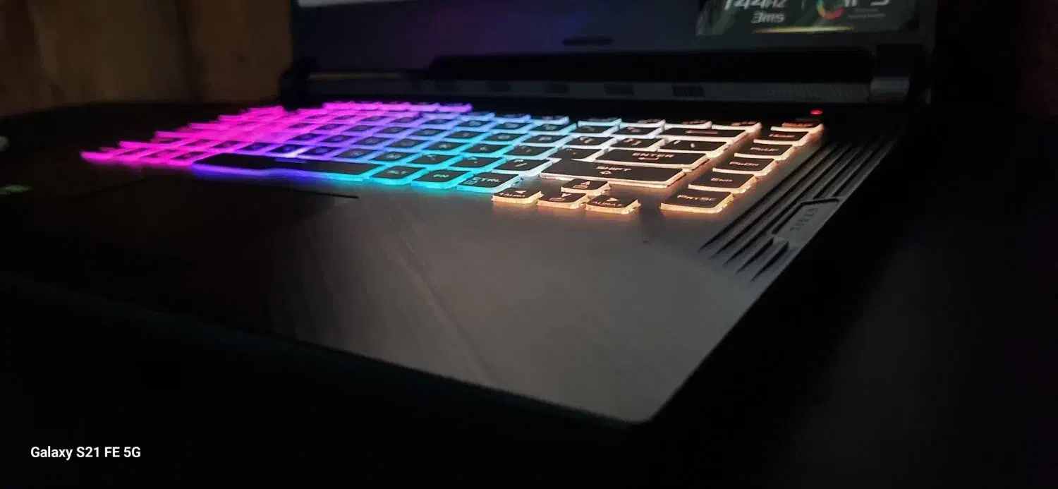 لپتاپ ایسوس ROG حفن گیمینگ|رایانه همراه|دزفول, |دیوار