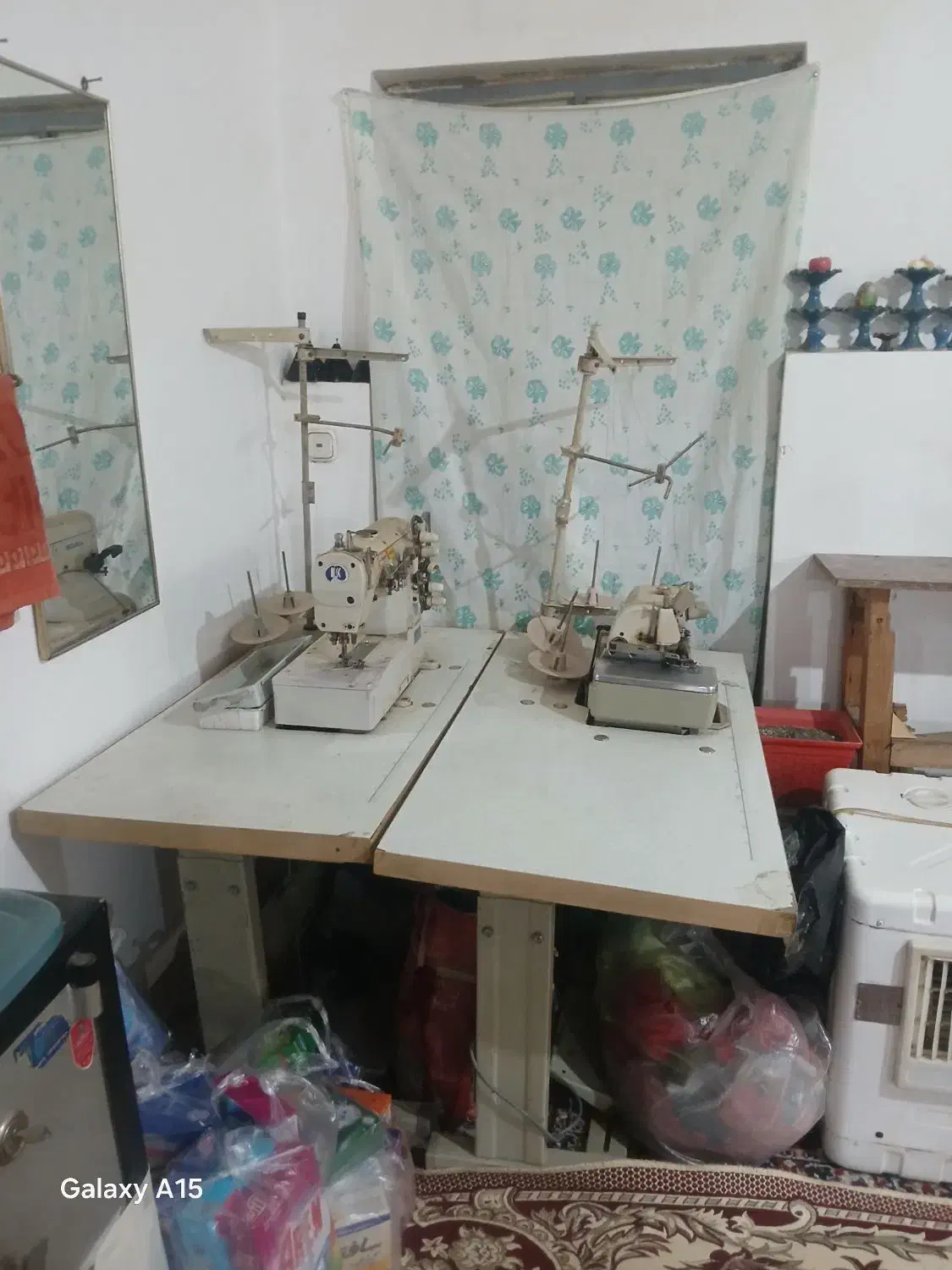 یه میاندوز وزیگزال|چرخ خیاطی و ریسندگی|شازند, |دیوار